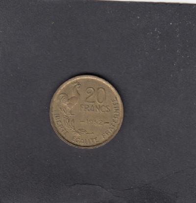 Beschrijving: 20 Francs  4 Feather